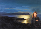 Original oil painting for Emma Blair novel